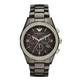 Buy Shop Emporio Armani Ceramica Black Dial Black Ceramic Strap Watch For Men - AR1455 USA Online