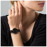 Buy Shop Emporio Armani Ceramica Black Dial Black Ceramic Strap Watch For Women - AR1487 USA Online
