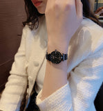 Buy Shop Emporio Armani Ceramica Black Dial Black Ceramic Strap Watch For Women - AR1487 USA Online