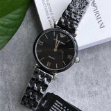Buy Shop Emporio Armani Ceramica Black Dial Black Ceramic Strap Watch For Women - AR1487 USA Online