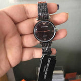 Buy Shop Emporio Armani Ceramica Black Dial Black Ceramic Strap Watch For Women - AR1487 USA Online