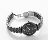 Buy Shop Emporio Armani Ceramica Black Dial Black Ceramic Strap Watch For Women - AR1487 USA Online