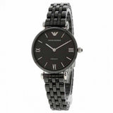 Buy Shop Emporio Armani Ceramica Black Dial Black Ceramic Strap Watch For Women - AR1487 USA Online