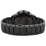 Buy Shop Emporio Armani Ceramica Chronograph Black Dial Black Steel Strap Watch For Men - AR1451 USA Online