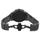 Buy Shop Emporio Armani Ceramica Chronograph Black Dial Black Steel Strap Watch For Men - AR1451 USA Online