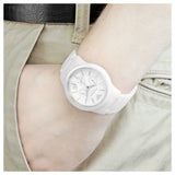 Buy Shop Emporio Armani Ceramica Chronograph White Dial White Strap Watch For Men - AR1453 USA Online
