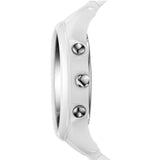 Buy Shop Emporio Armani Ceramica Chronograph White Dial White Strap Watch For Men - AR1453 USA Online