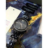 Buy Shop Emporio Armani Ceramica Crystals Black Dial Black Ceramic Strap Watch For Women - AR1478 USA Online