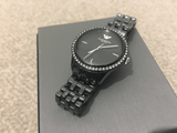 Buy Shop Emporio Armani Ceramica Crystals Black Dial Black Ceramic Strap Watch For Women - AR1478 USA Online