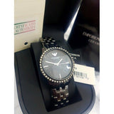 Buy Shop Emporio Armani Ceramica Crystals Black Dial Black Ceramic Strap Watch For Women - AR1478 USA Online