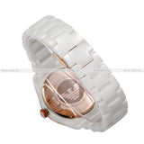 Buy Shop Emporio Armani Ceramica Mother of Pearl Dial White Ceramic Dial Watch For Women - AR1472 USA Online