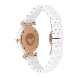 Buy Shop Emporio Armani Ceramica Mother of Pearl Dial White Ceramic Strap Watch For Women - AR1486 USA Online