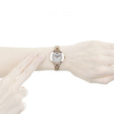 Buy Shop Emporio Armani Chiara Analog White Dial Rose Gold Steel Strap Watch For Women - AR7329 USA Online