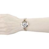 Buy Shop Emporio Armani Chiara Analog White Dial Rose Gold Steel Strap Watch For Women - AR7329 USA Online