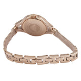 Buy Shop Emporio Armani Chiara Analog White Dial Rose Gold Steel Strap Watch For Women - AR7329 USA Online