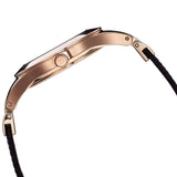 Buy Shop Emporio Armani Chiara Silver Dial Brown Leather Strap Watch for Women - AR7431 USA Online
