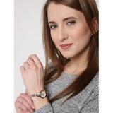 Buy Shop Emporio Armani Chiara Silver Dial Rose Gold Steel Strap Watch For Women - AR7362 USA Online