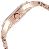Buy Shop Emporio Armani Chiara Silver Dial Rose Gold Steel Strap Watch For Women - AR7362 USA Online