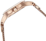 Buy Shop Emporio Armani Chiara Silver Dial Rose Gold Steel Strap Watch For Women - AR7362 USA Online