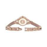 Buy Shop Emporio Armani Chiara Silver Dial Rose Gold Steel Strap Watch For Women - AR7362 USA Online