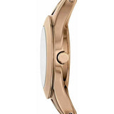 Buy Shop Emporio Armani Chiara Silver Dial Rose Gold Steel Strap Watch For Women - AR7362 USA Online