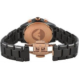 Buy Shop Emporio Armani Chronograph Black Ceramic Stainless Steel Dial Watch For Women - AR1411 USA Online