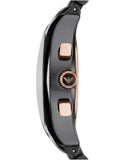Buy Shop Emporio Armani Chronograph Black Ceramic Stainless Steel Dial Watch For Women - AR1411 USA Online