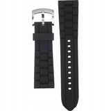Buy Shop Emporio Armani Chronograph Black Dial Black Rubber Strap Watch For Men - AR5865 USA Online