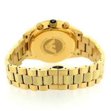 Buy Shop Emporio Armani Chronograph Black Dial Gold Steel Strap Watch For Men - AR5857 USA Online