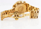 Buy Shop Emporio Armani Chronograph Black Dial Gold Steel Strap Watch For Men - AR5857 USA Online