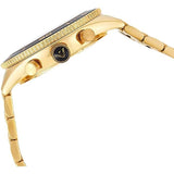 Buy Shop Emporio Armani Chronograph Black Dial Gold Steel Strap Watch For Men - AR5857 USA Online