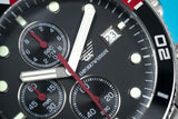 Buy Shop Emporio Armani Chronograph Black Dial Silver Stainless Steel Watch For Men - AR5855 USA Online