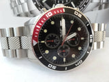 Buy Shop Emporio Armani Chronograph Black Dial Silver Stainless Steel Watch For Men - AR5855 USA Online