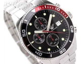 Buy Shop Emporio Armani Chronograph Black Dial Silver Stainless Steel Watch For Men - AR5855 USA Online