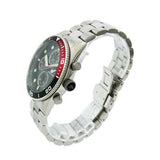 Buy Shop Emporio Armani Chronograph Black Dial Silver Stainless Steel Watch For Men - AR5855 USA Online