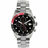 Buy Shop Emporio Armani Chronograph Black Dial Silver Stainless Steel Watch For Men - AR5855 USA Online