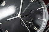 Buy Shop Emporio Armani Chronograph Black Dial Silver Steel Strap Watch For Men - AR0389 USA Online