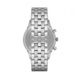 Buy Shop Emporio Armani Chronograph Black Dial Silver Steel Strap Watch For Men - AR11017 USA Online