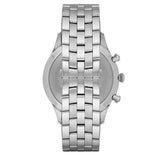 Buy Shop Emporio Armani Chronograph Black Dial Silver Steel Strap Watch For Men - AR11017 USA Online