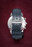 Buy Shop Emporio Armani Chronograph Blue Dial Blue Leather Strap Watch For Men - AR1889 USA Online