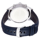 Buy Shop Emporio Armani Chronograph Blue Dial Blue Leather Strap Watch For Men - AR1889 USA Online
