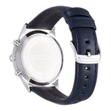 Buy Shop Emporio Armani Chronograph Blue Dial Blue Leather Strap Watch For Men - AR1889 USA Online