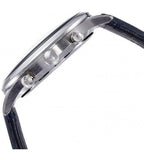 Buy Shop Emporio Armani Chronograph Blue Dial Blue Leather Strap Watch For Men - AR1889 USA Online