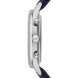 Buy Shop Emporio Armani Chronograph Blue Dial Blue Leather Strap Watch For Men - AR1889 USA Online