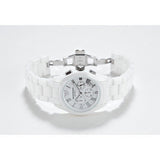 Buy Shop Emporio Armani Chronograph Ceramic White Dial Watch For Women - AR1403 USA Online