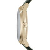 Buy Shop Emporio Armani Chronograph Champagne Dial Green Leather Strap Watch For Men - AR1722 USA Online