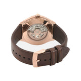 Buy Shop Emporio Armani Chronograph Gray Dial Brown Leather Strap Watch For Men - AR6043 USA Online
