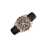 Buy Shop Emporio Armani Chronograph Gray Dial Brown Leather Strap Watch For Men - AR6043 USA Online