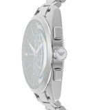 Buy Shop Emporio Armani Chronograph Green Dial Silver Steel Strap Watch For Men - AR11480 USA Online