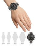Buy Shop Emporio Armani Chronograph Grey Dial Two Tone Steel Strap Watch For Men - AR11391 USA Online